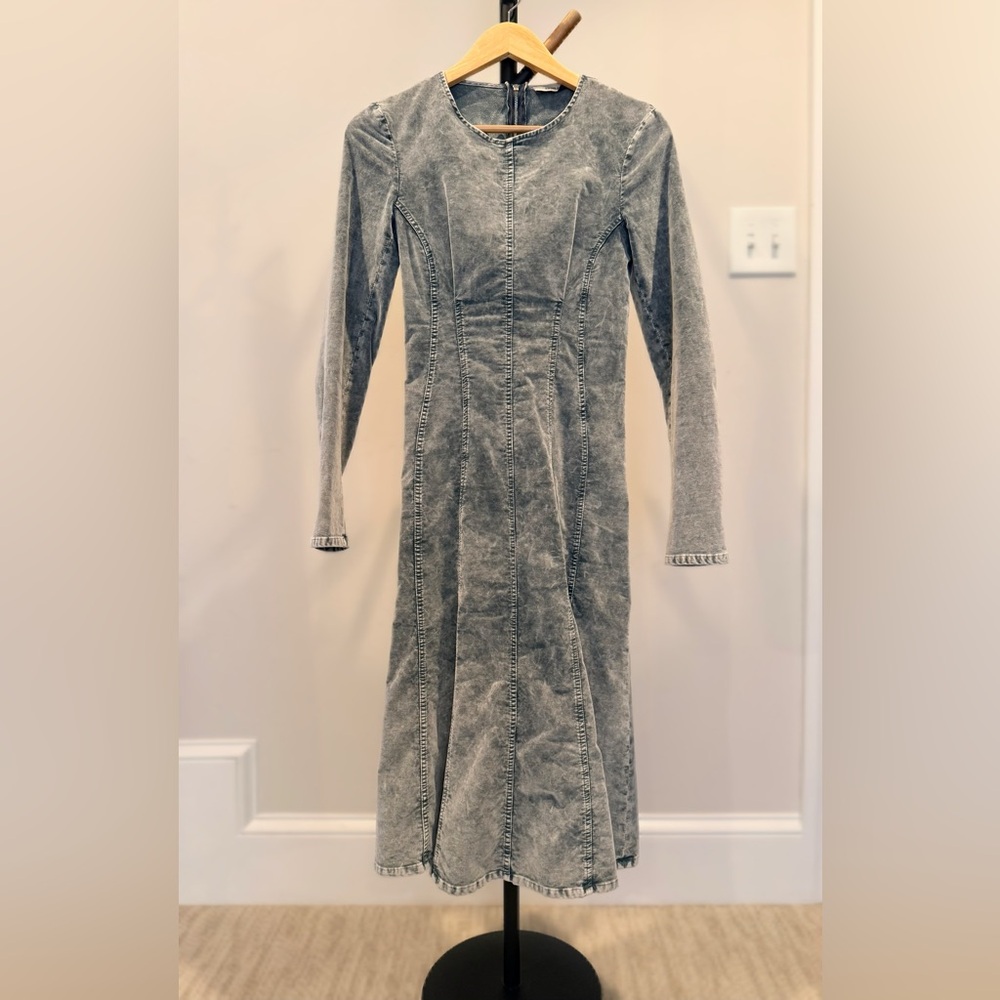 Rachel Comey Slate Long Sleeve Dress - Picture 2 of 3